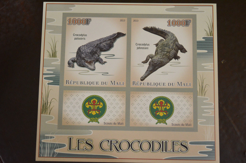 Мали. Марки. Фауна. Блок. 2013 год (В-3) Полтава - изображение 1