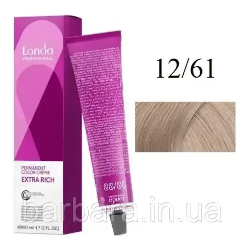 12/61 Краска для волос Londacolor Permanent 12/61 Special Blond розовая кармель Киев