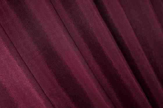 Комплект готових штор VR-Textil Жакард Ібіца № 881ш Бордовий 140х270 см 2 шт (39-883) Київ