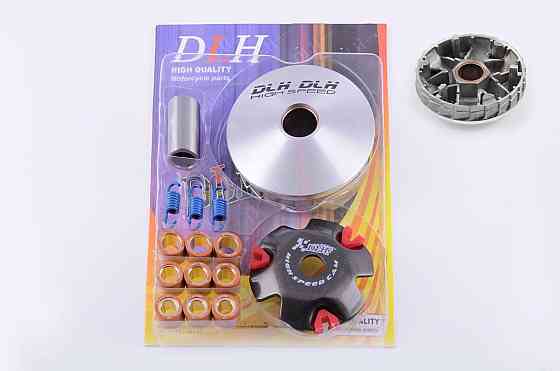 Варіатор передній (тюнінг) скутер 4 Т китай 50 (ролики латунь 9шт, палець, пружини зчеплення) Мукачево