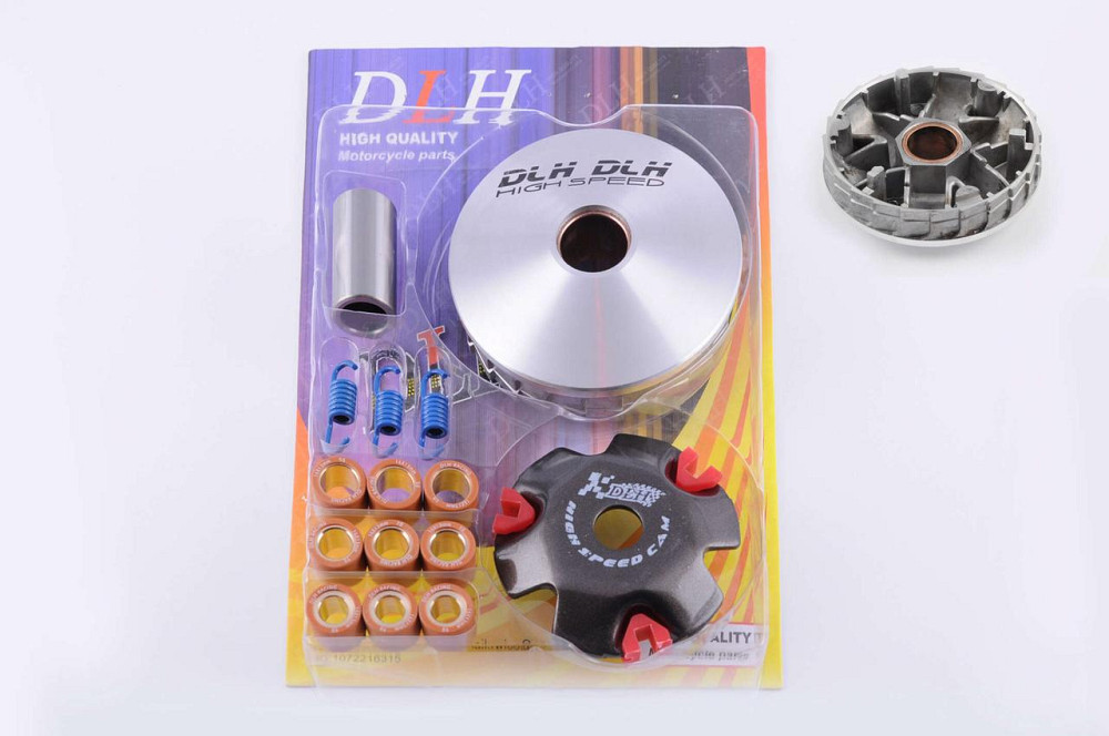 Варіатор передній (тюнінг) скутер 4 Т китай 50 (ролики латунь 9шт, палець, пружини зчеплення) Мукачево - фото 1