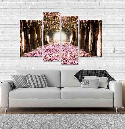 Модульна картина Парк Весна Art-41_4 Київ