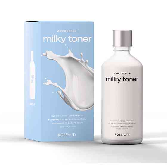 Восстанавливающий milky-тонер для лица RoBeauty 100 мл Киев