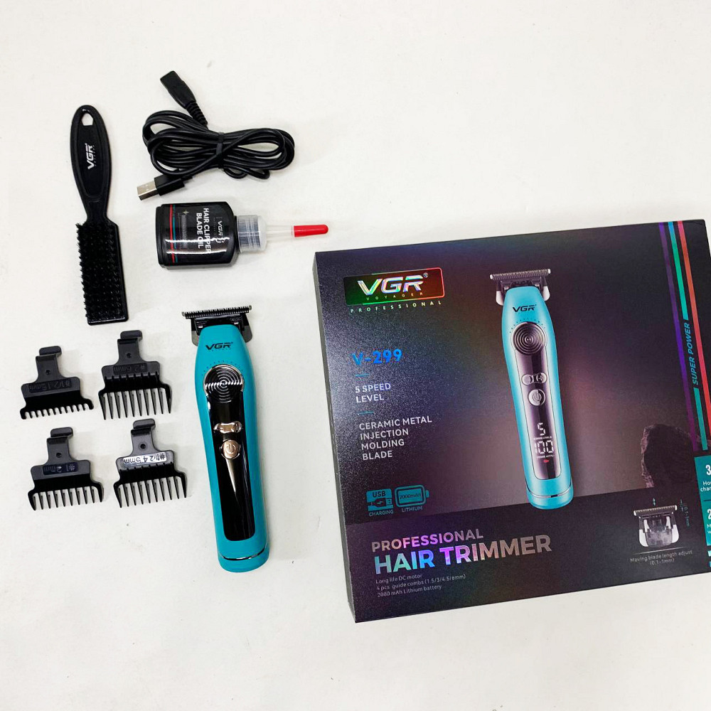 Домашні машинки для стрижки, Бездротовий тример для стрижки та гоління Електромашинка EL-21 Львів - фото 7