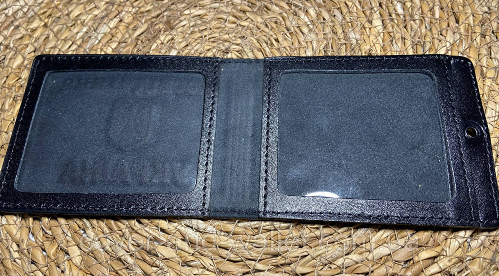 Універсальна обкладинка з гладкої глянсової шкіри "Посвідчення Україна" Київ - фото 4