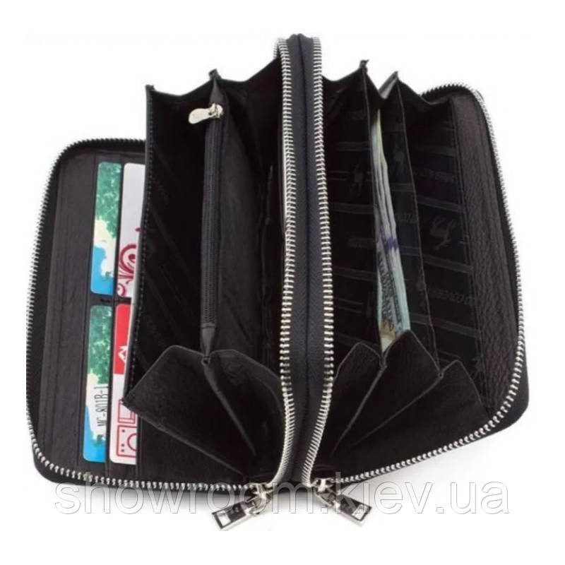 Чоловічий шкіряний клатч на два відділення Marco Coverna (108) Київ - фото 4
