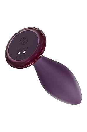 Анальный вибратор Dreamtoys Glam с пультом, фиолетовый, 12.8 см Sex Aura Киев