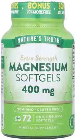 Магний оксид Nature's Truth Magnesium 400 мг 72 гел капс Киев