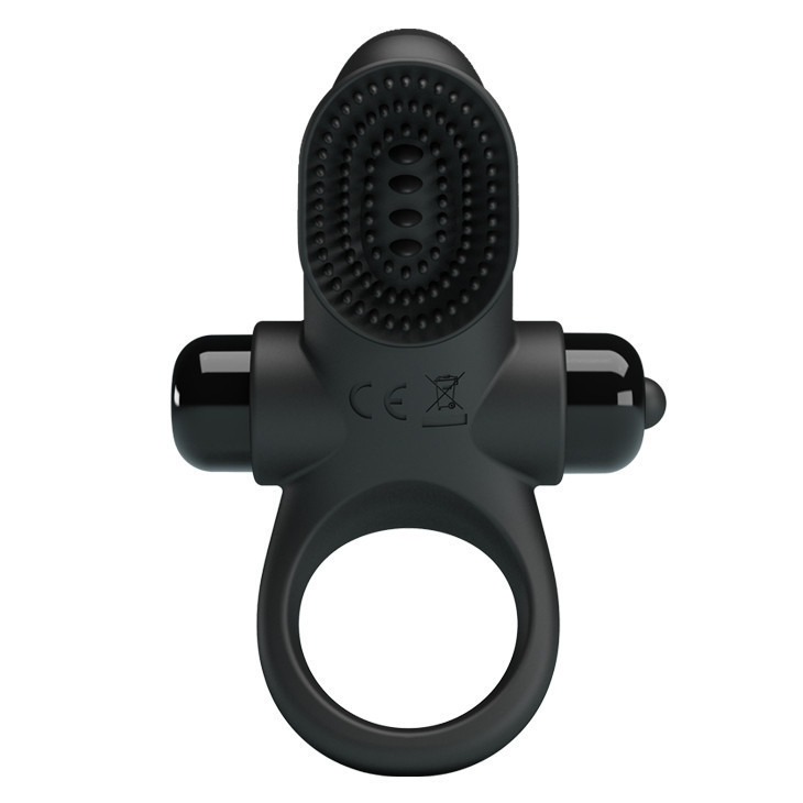 Эрекционное кольцо - Pretty Love Vibrant Penis Ring II Black Sex Aura Киев - изображение 10