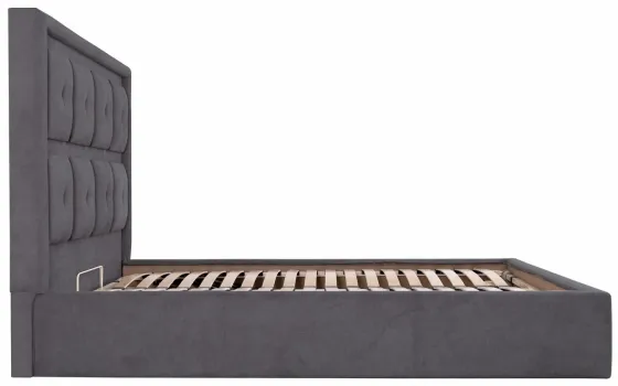 Кровать Windsor Standart 140 х 190 см Мисти Dark Grey Темно-серый Киев