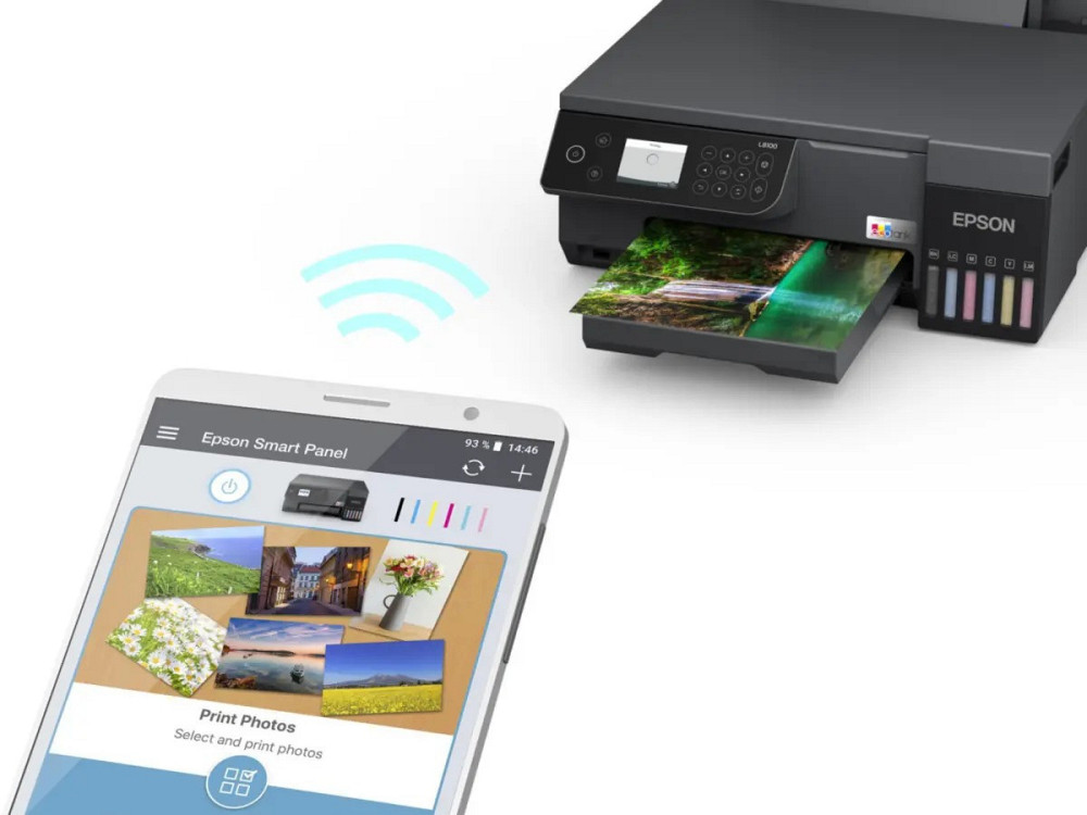 БФП А4 цв. Epson EcoTank L8100 Wi-Fi (C11CK94401) ( 7.6 кг ) Харків - фото 9