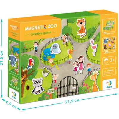 Обучающий набор DoDo Магнитная игра Зоопарк (200207) Винница