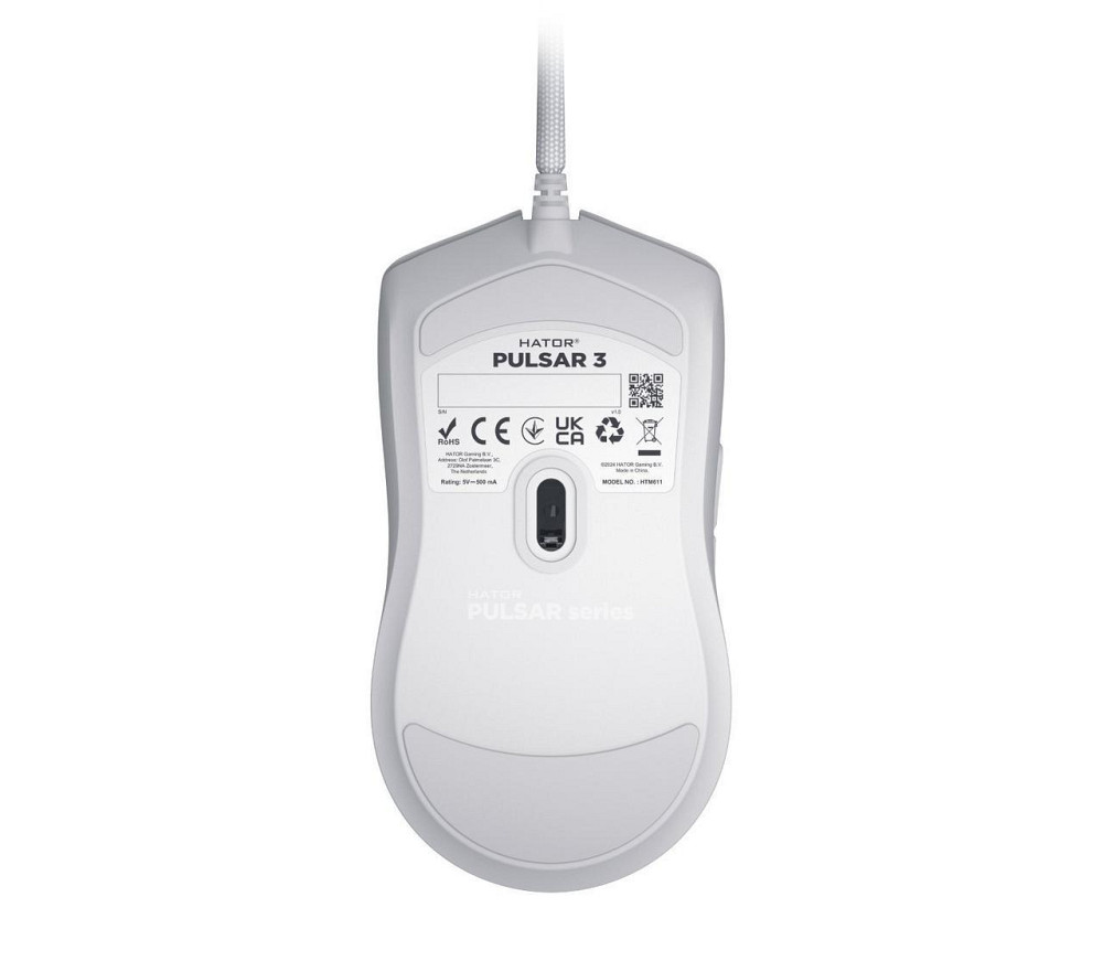 Миша Hator Pulsar 3 White (HTM611) ( Білий ) Харків - фото 5