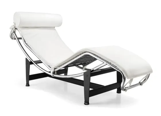 Шезлонг Лекор нержавеющая сталь, кожзаменитель Днепр