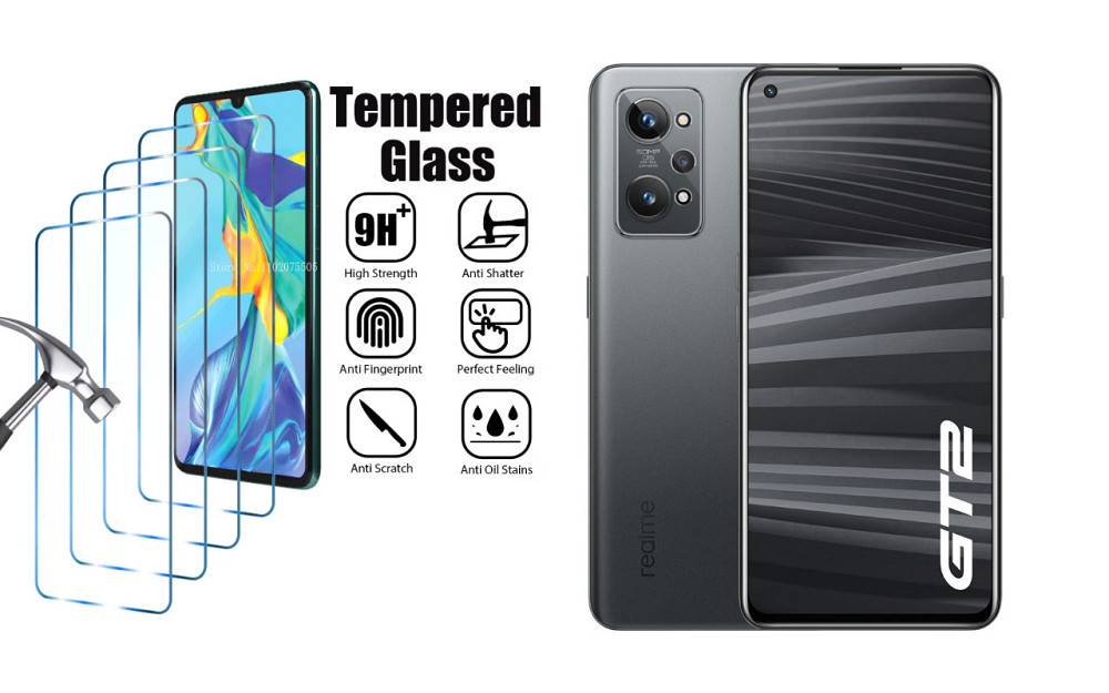 Захисне скло ArmorGlass для Realme GT2, Realme GT2 Pro – стійке до подряпин та ударів Київ - фото 1