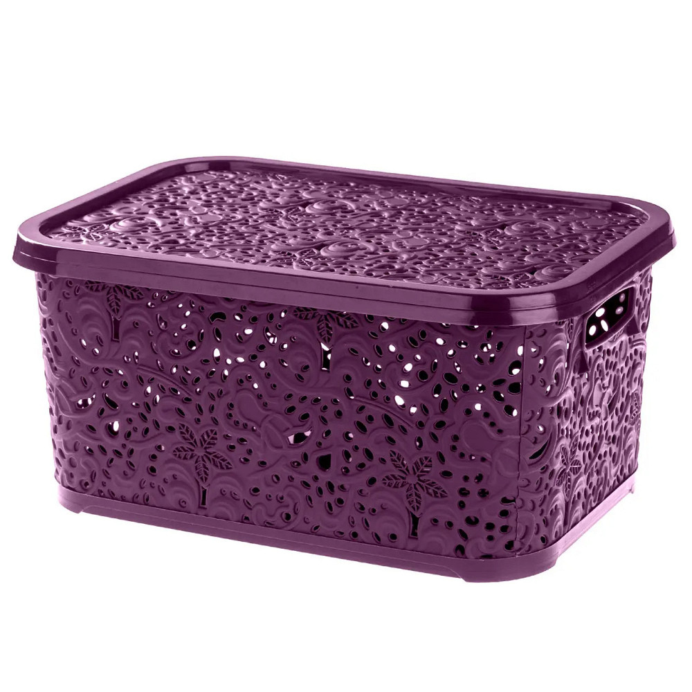 Корзинка с крышкой 