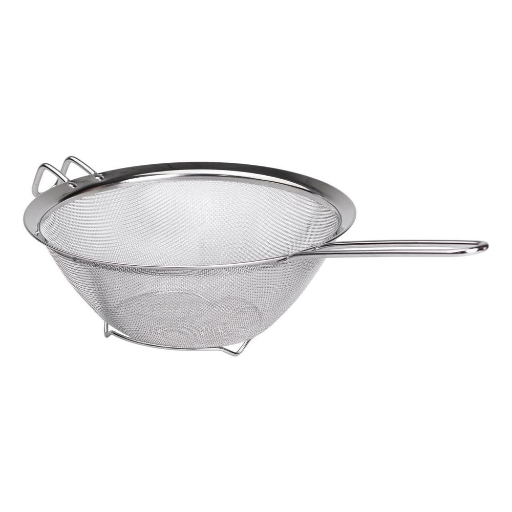 Дуршлаг-сито с ручкой 23 см мелкоячеистая сетка из нержавеющей стали HP-19-1-23CM Киев - изображение 2