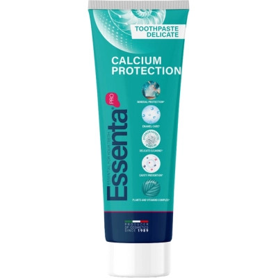 Зубная паста Essenta Pro Calcium Protection 75 мл (8031447500053) Винница - изображение 3