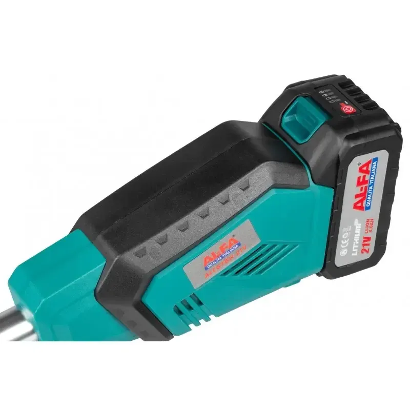 Тример Акумуляторний для трави AL-FA ALCGTBH-21V 21V 4.0Ah безщітковий двигун,Коса акумуляторна з диском 255 мм + 3 насадки Львів - фото 7