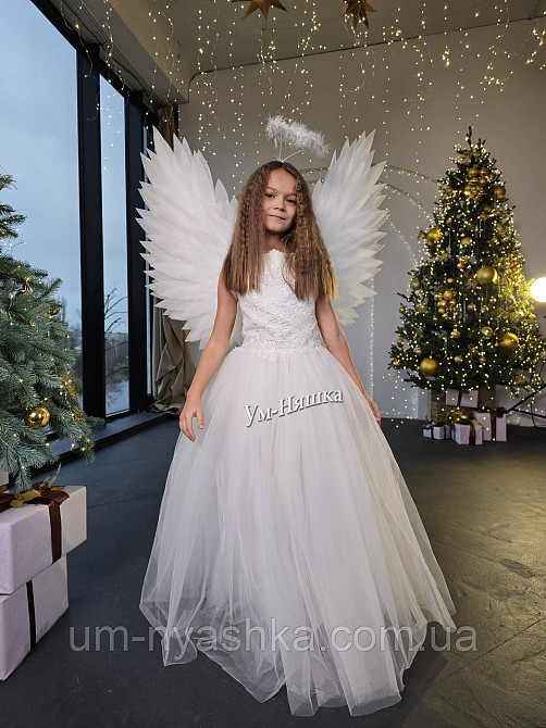 Длинное белое платье 128-146 Кривой Рог - изображение 14