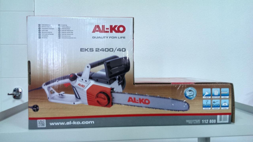 Пила цепная электрическая AL-KO EKS 2400/40 (2.4кВт/40см/боковой двигатель) Киев - изображение 5