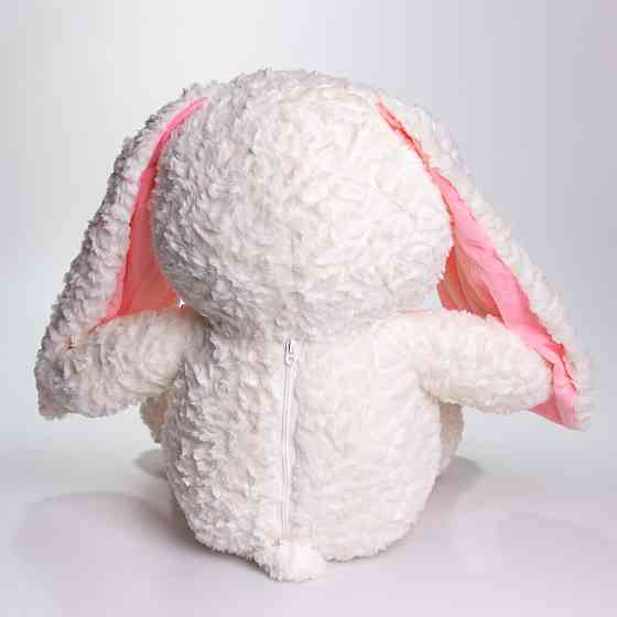 Зайчик-плед 3 в 1: м'яка іграшка та подушка Київ