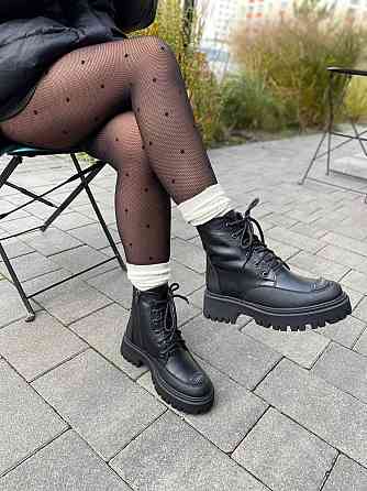 Мидас Черевики жіночі MIDAS 96 чорні (зима, шкіра натуральна) (6098) Коломия