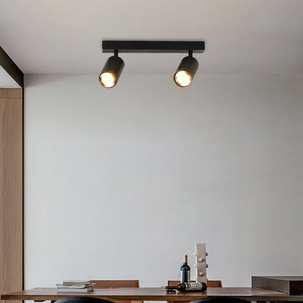 VALESO Спот VALESO INN-23192BK чорний на 2 плафони Київ - фото 1