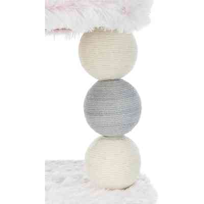 Дряпка (когтеточка) для котов Trixie Harvey 54х40х73 см бело-розовая (4011905445397) Винница