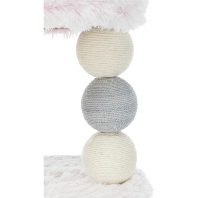 Дряпка (когтеточка) для котов Trixie Harvey 54х40х73 см бело-розовая (4011905445397) Винница - изображение 3