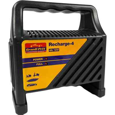 Зарядний пристрій для автомобільного акумулятора GRAND PRIX 4A 12V (33705-IS) Вінниця