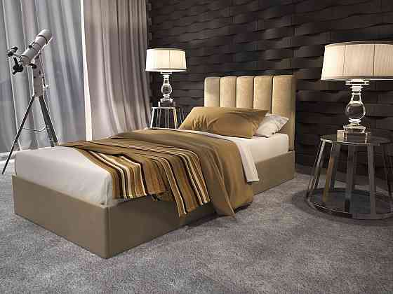 Ліжко BacardiDesign без підйомного механізму 90x190 бежевий Київ