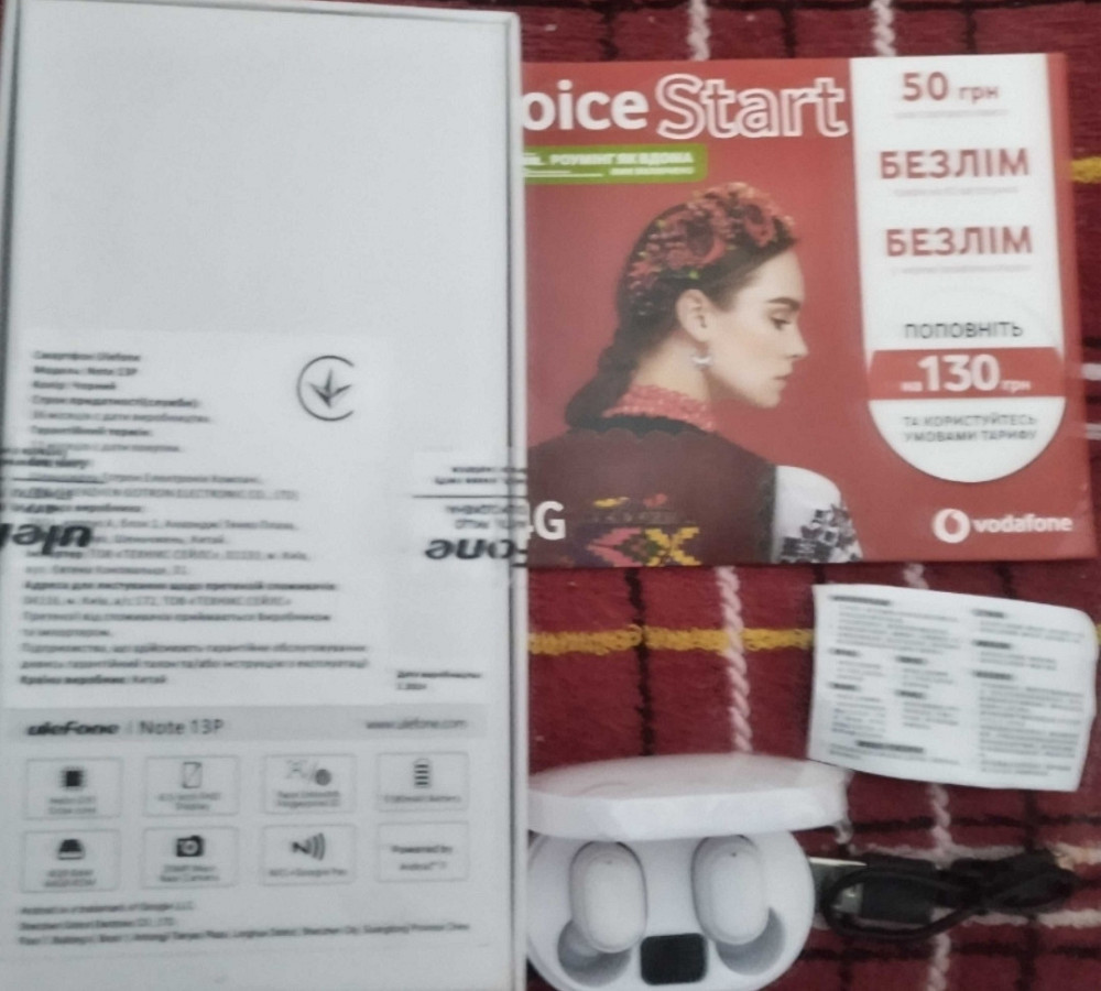 Смартфон ULEFONE Note 13P 4/64Gb. Global Version! Киев - изображение 7