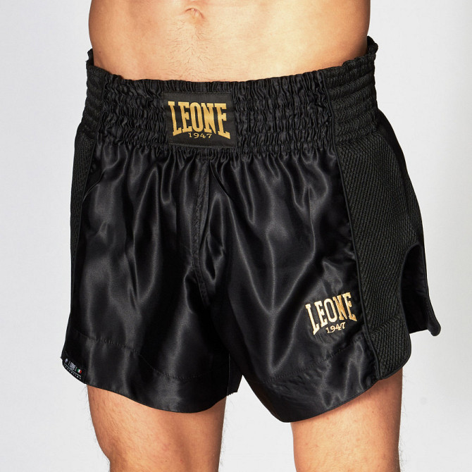 Шорти для тайського боксу Leone Essential Black L Кам'янське - фото 1