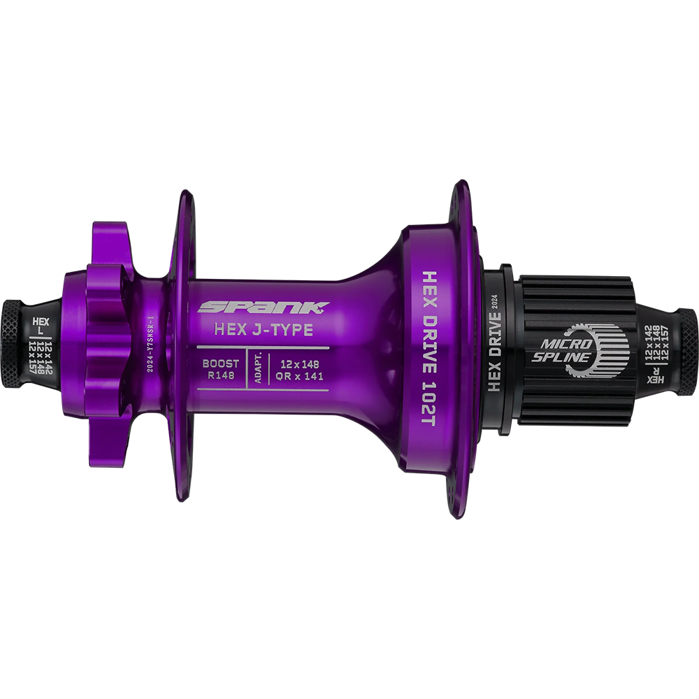 Втулка задняя SPANK HEX J-Type Boost R148 XD 32H, Purple Киев - изображение 1