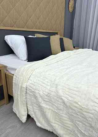 Плед-покривало Преміум 220х240 см (+-5см) Молочний (87-226) Київ