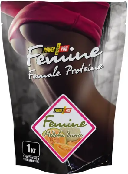 Протеїн для жінок Power Pro Femine Protein 1000g медова диня Київ - фото 1