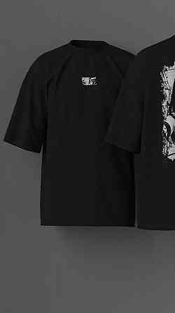 Футболка жіноча з принтом  46 Чорний 2664085032 Дніпро