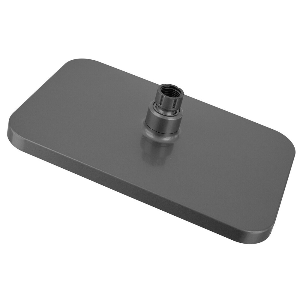 Душова колона з кнопковим змішувачем з алюмінію Zerix PBI-009-J GRAPHITE, 4 режими Харків - фото 5