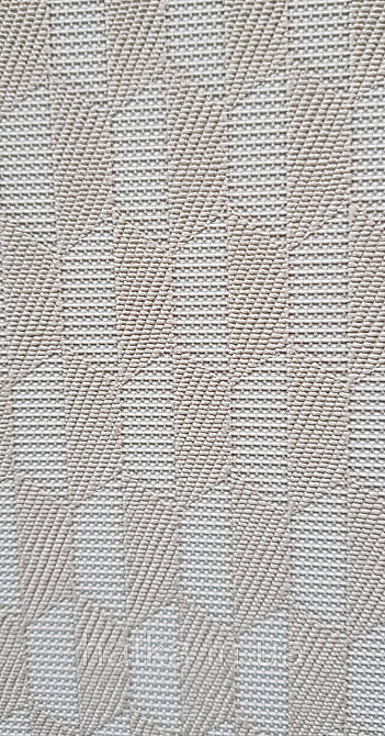 Шпалери вінілові на флізеліні AdaWall Omega1.06х10 геометрія 3д фігури роми смуги бежеві білі 23208-2 Київ - фото 2