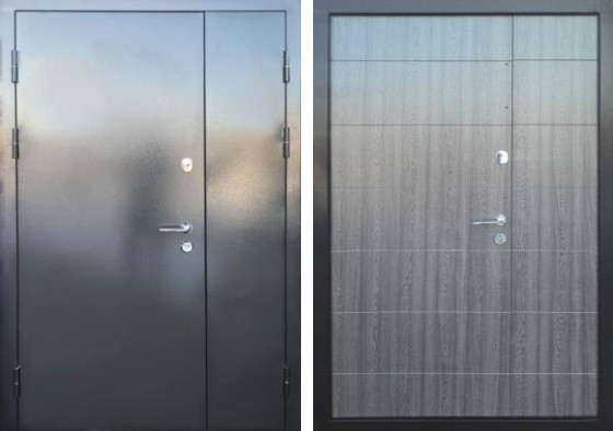 Форт-М Дверь уличная модель  Горизонталь серия 