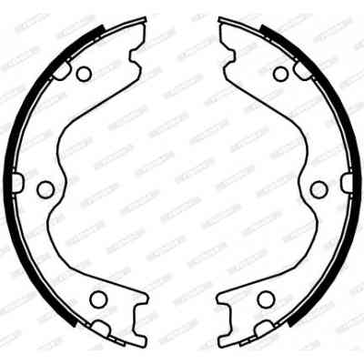 Тормозные колодки FERODO FSB4107 Винница