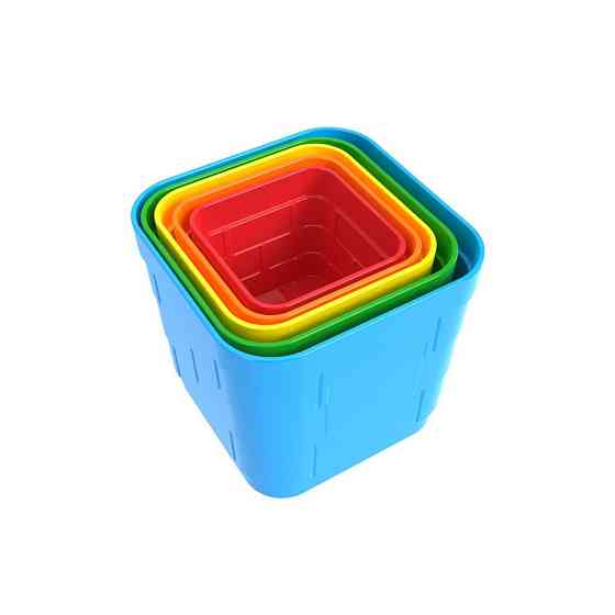 Дитячий набір "Пірамідка"ТехноК 5385TXK, 5 елементів Вінниця