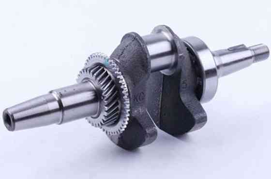 Коленвал мотоблок 177F (9Hp) (под конус) (c шестернями и подшипником) ST Мукачево