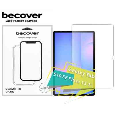 Скло захисне BeCover Samsung Galaxy Tab S10 FE Plus (713329) Вінниця