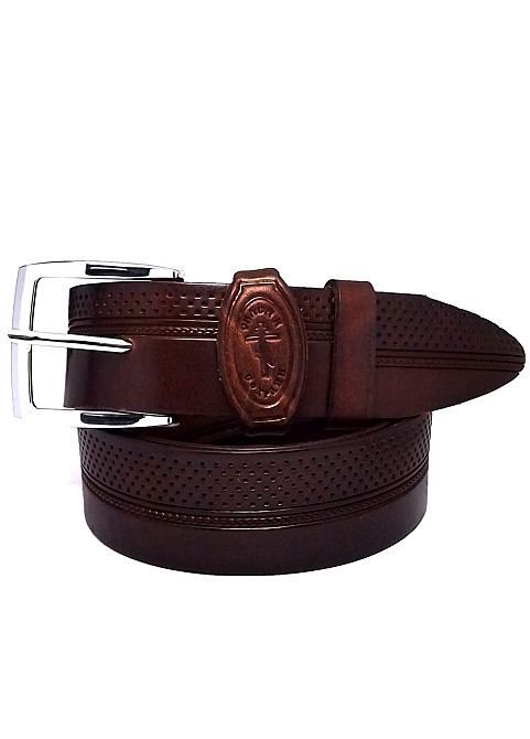 Ремень кожаный с молитвами внутри 40х 1300 Одесса - изображение 2