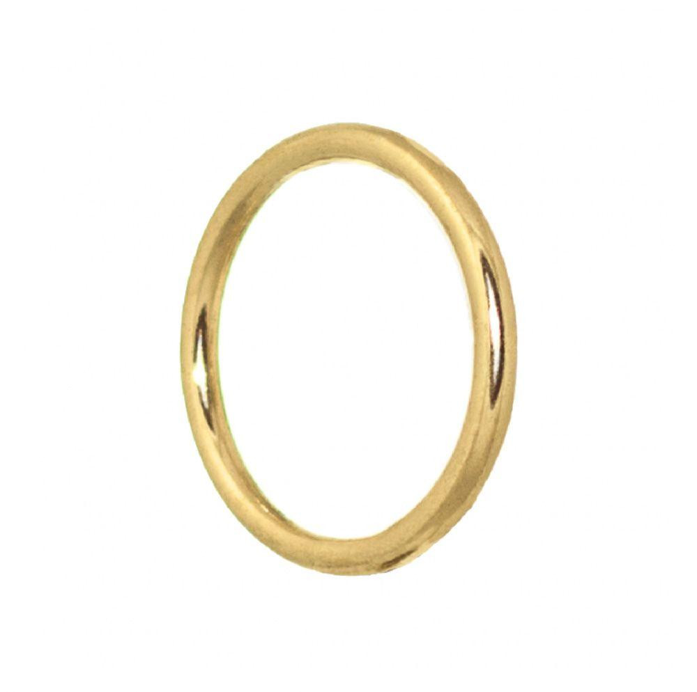 Кільце для карнизу Orvit 19 мм Металеве (30 х 37) х 3,5 мм ЗОЛОТО (10шт.) Львов - изображение 1