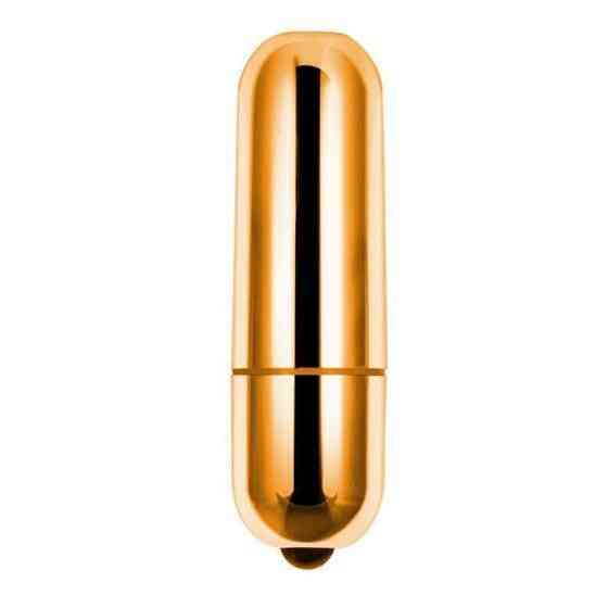Вібропуля - X-Basic Bullet Mini 10 Speeds Gold Sex Aura Київ