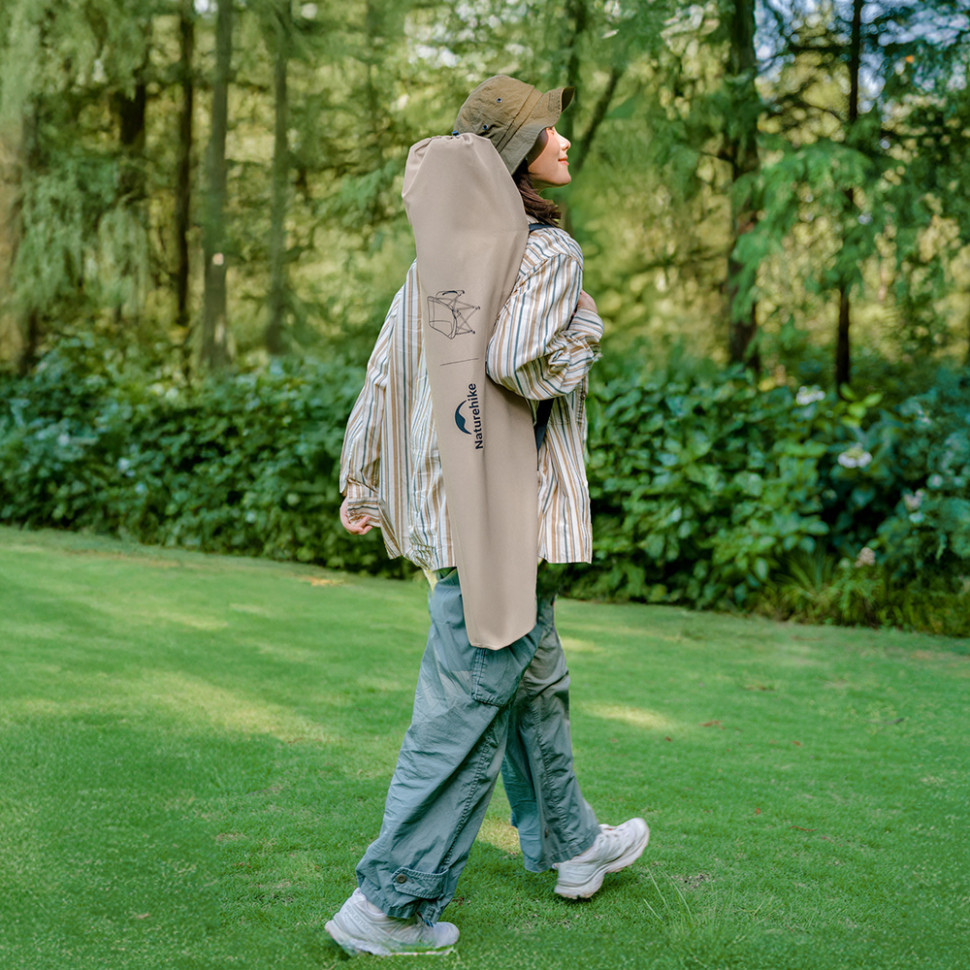 Стілець складаний Naturehike Stellaluna T04 CNK2550JJ022, вуглецева сталь, чорний Киев - изображение 8