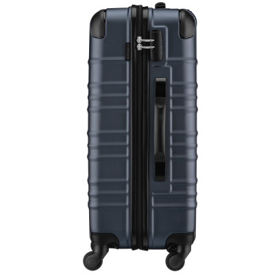 Чемодан Wenger Amplar, середня, пластик, 4 колеса, синя (653147) Винница - изображение 11